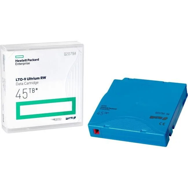 HPE HPE LTO-9 Ultrium 45TB RW 20 Cartridges Q2079AN — fotografia produsului