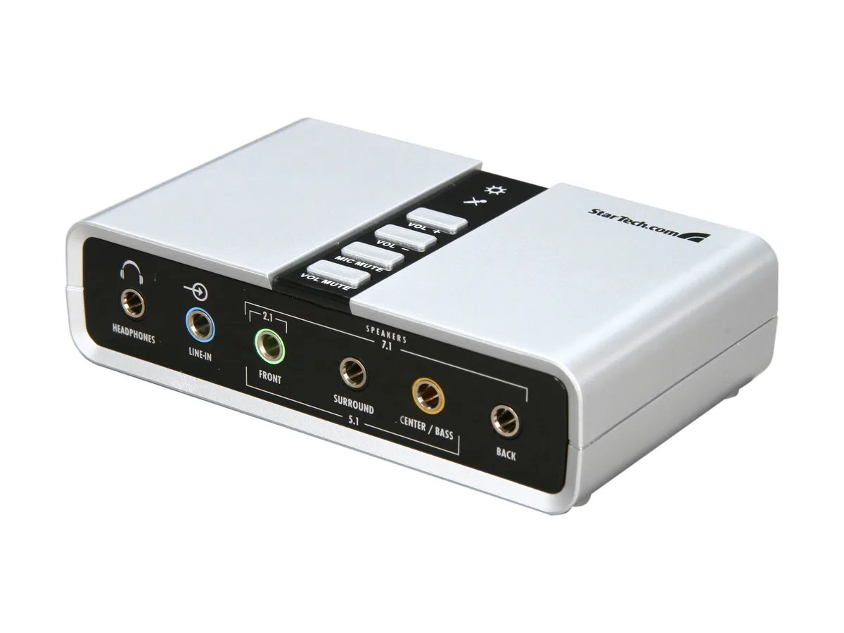 STARTECH STARTECH ICUSBAUDIO7D 7.1 USB sound card — toote foto