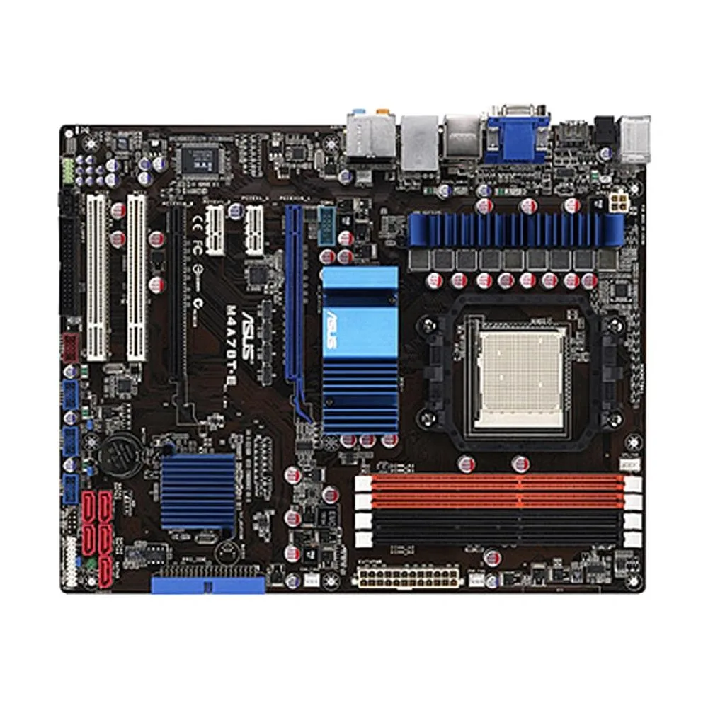 Green ATX motherboard with black slots and silver heatsinks
