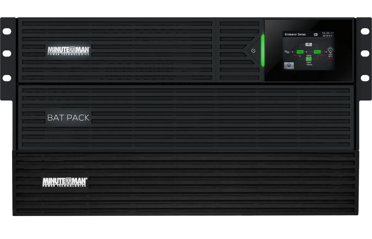 MINUTEMAN MINUTEMAN ED6KRT-5KTF UPS 6000VA 5175W 208-240V Rack/Tower — ürün fotoğrafı