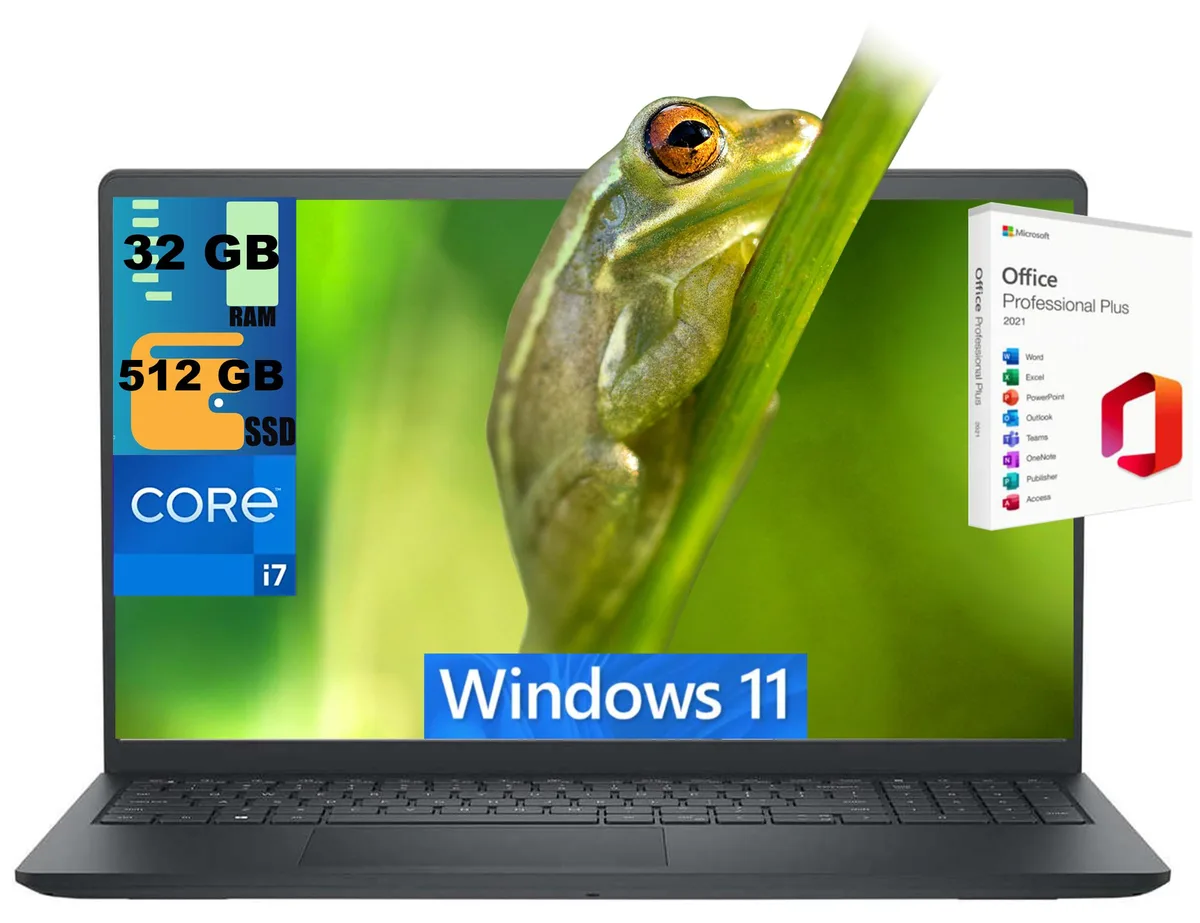 DELL DELL Inspiron 15 Laptop i7-1355U 32GB 512GB Touchscreen — product photo
