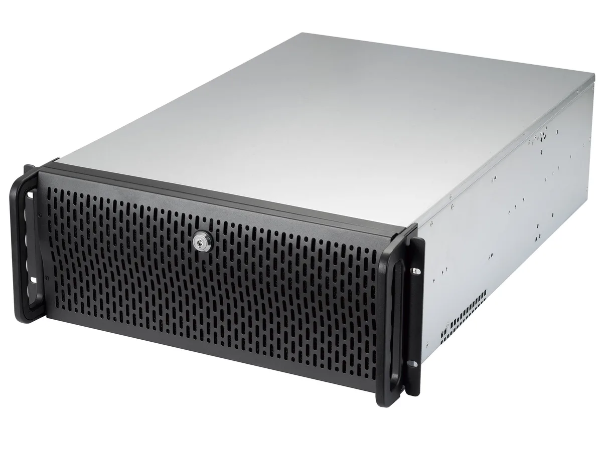 Rosewill Rosewill RSV-L4412U 4U server chassis 12 hot-swap 3.5" 2.5" SATA SAS E-ATX 5 fans — снимка на продукта