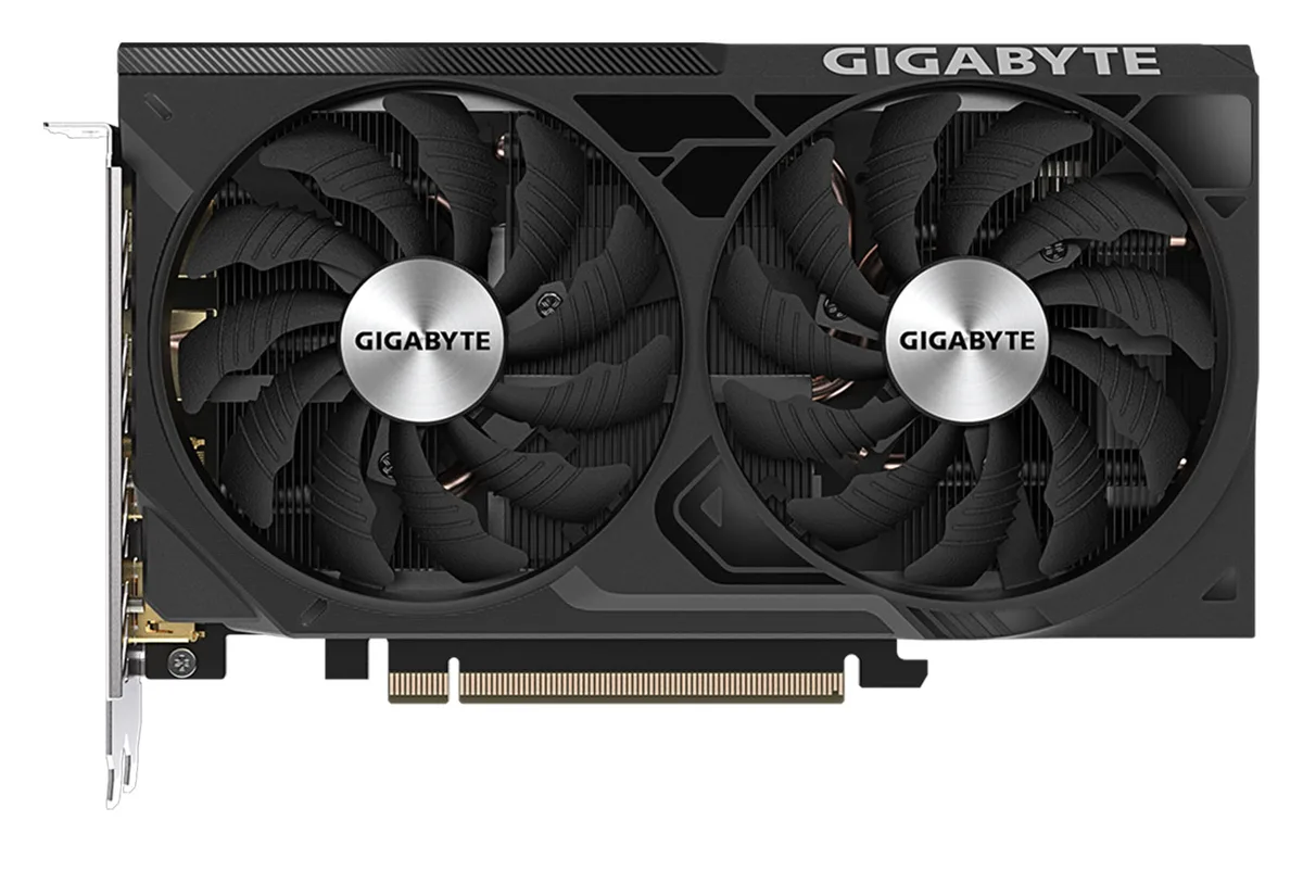 GIGABYTE GIGABYTE GV-N406TWF2OC-8GD GeForce RTX 4060 Ti WINDFORCE OC 8GB graphics card — foto del producto