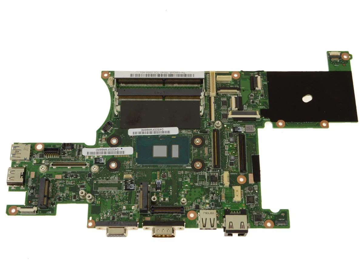 Green Dell rugged motherboard with onboard Intel i3 2.3GHz processor part 992HR
