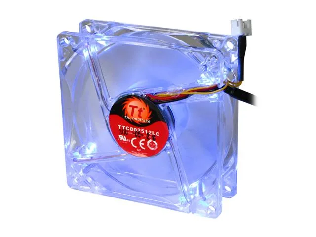 Thermaltake Thermaltake AF0025 80mm Blue LED Case Fan with Speed Control Knob — ürün fotoğrafı