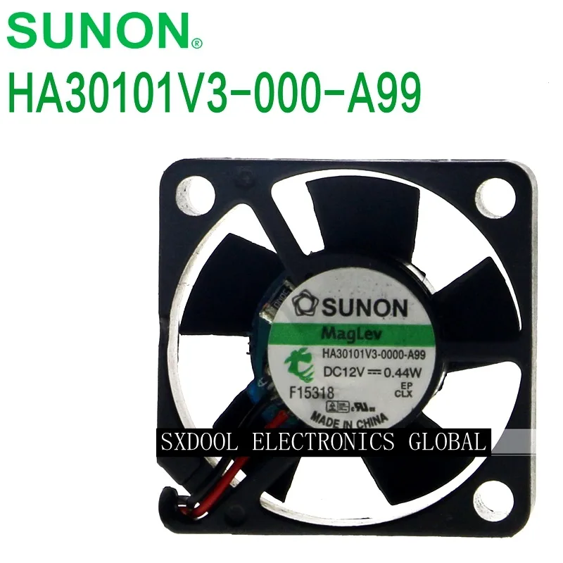 SXDOOL SXDOOL HA30101V3-0000-A99 30mm 12V 0.44W magnetic levitation case fan — termékfotó