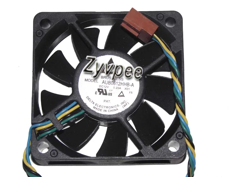 Zyvpee Zyvpee AUB0612HHB-A 6015 12V .20A 4-pin PWM case fan — 商品写真