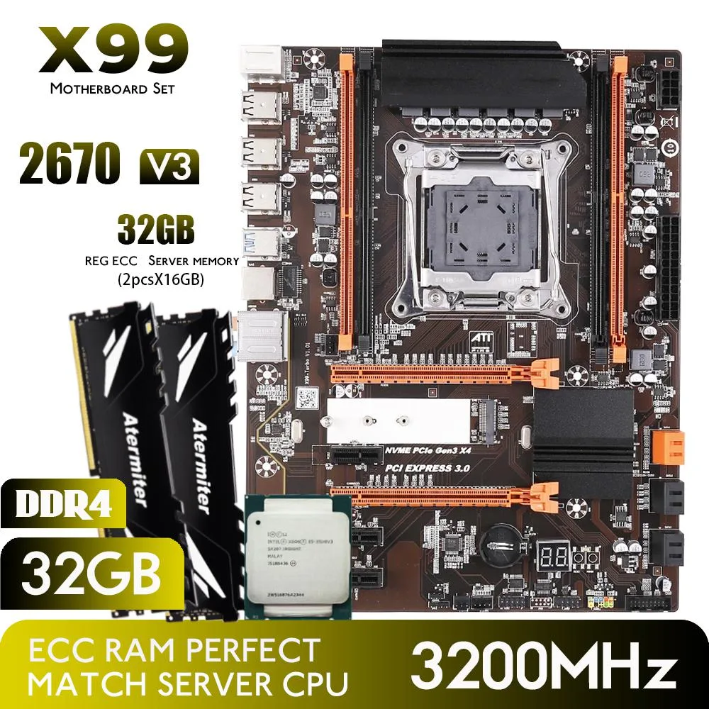 Atermiter Atermiter Atermiter-X99-B85 Embedded Solution Xeon E5-2670 V3 32GB DDR4 — 商品写真