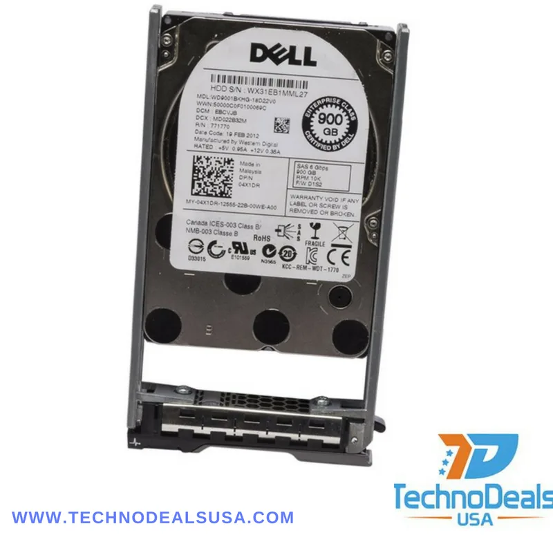 DELL DELL 900GB 2.5" 10000 RPM SAS internal hard drive — ภาพสินค้า