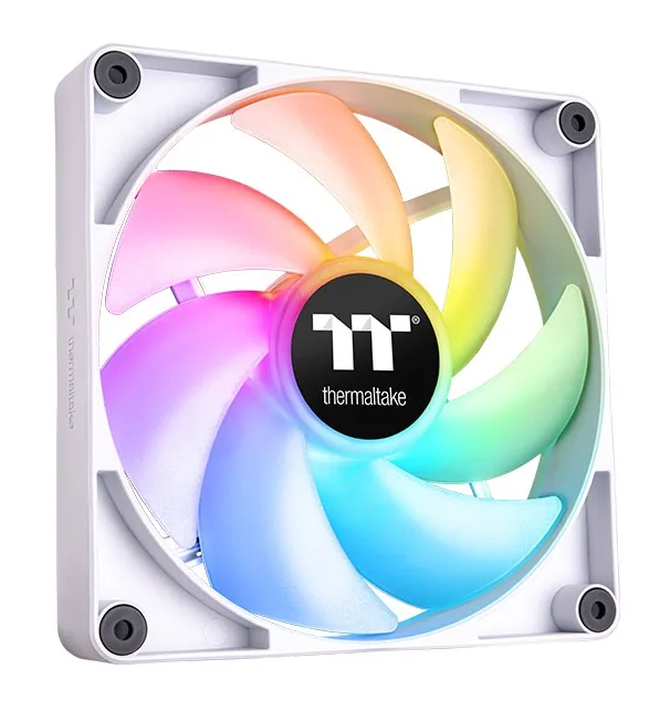 Thermaltake Thermaltake CT120 ARGB Sync 2-Fan Pack White 120 mm CL-F153-PL12SW-A — foto produk