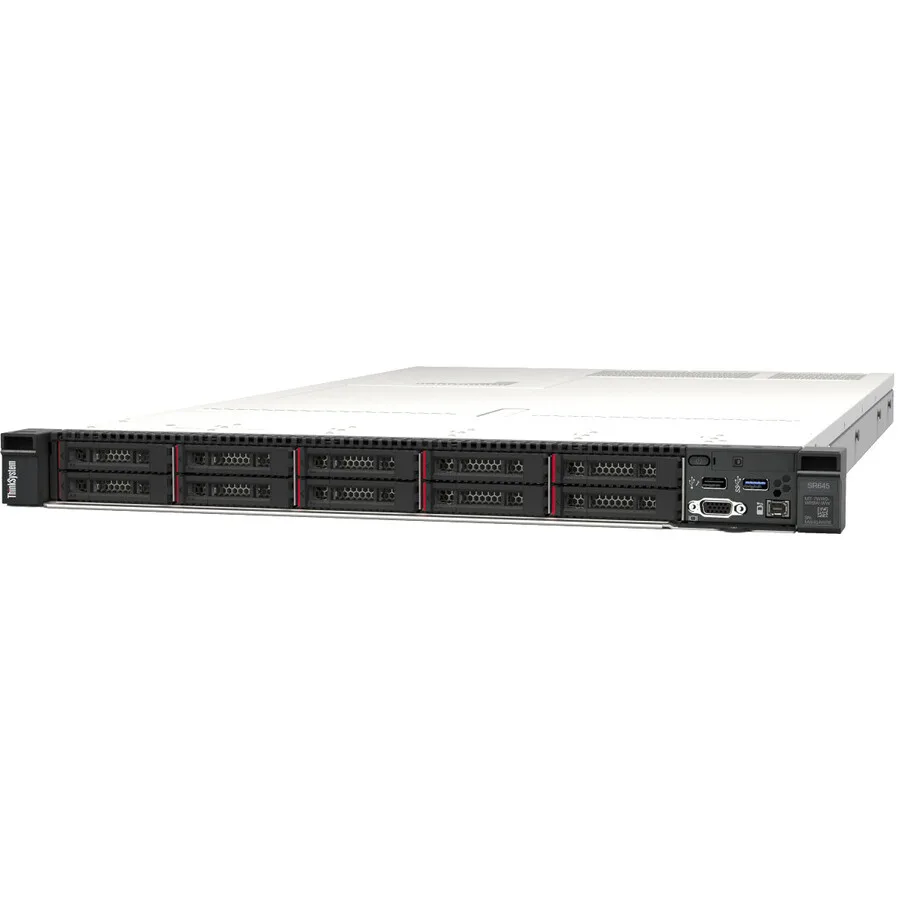 Lenovo Lenovo ThinkSystem SR645 7D2XA04GNA 1U rack server AMD EPYC 7282 2.40 GHz 32 GB — صورة المنتج