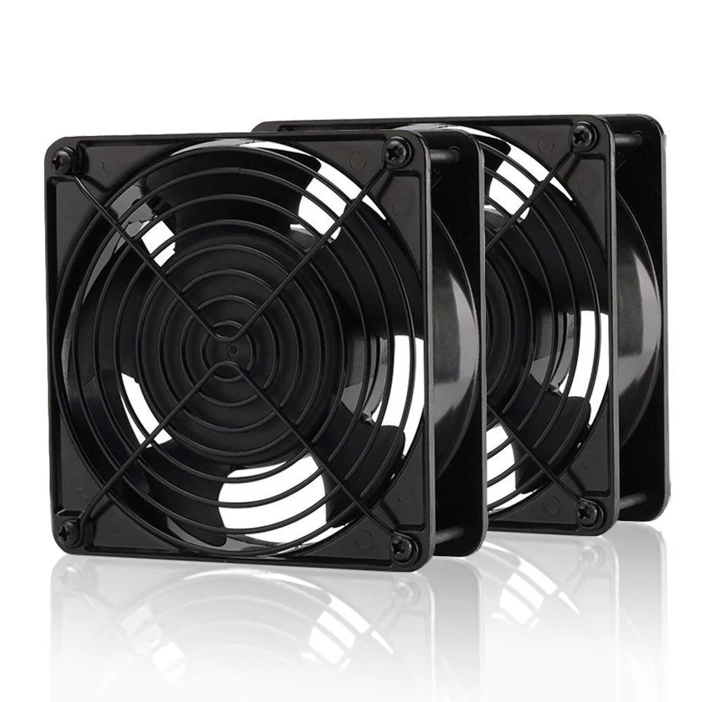 EZDIY-FAB EZDIY-FAB 120mm 200CFM 4000RPM 12V 4-Pin Molex Case Fan with Metal Guard — product photo