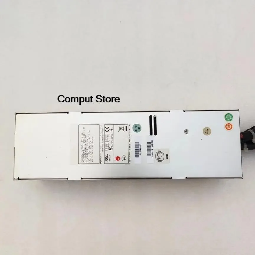 KHACHIMO 650W 2U server power supply unit, matte metal casing, rear fan grille, power socket, model P2W-5657P