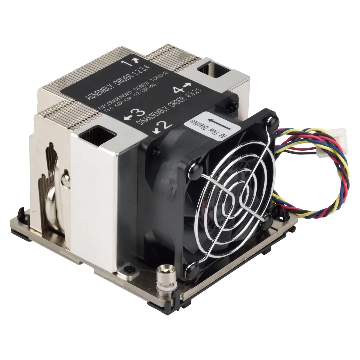 Supermicro Supermicro 672042302758 2U Active CPU Cooler LGA3647-0 8400 rpm 52 dB 2.36 — foto del producto