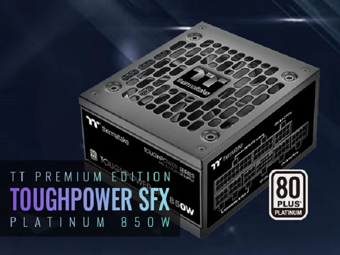 Thermaltake Thermaltake Toughpower SFX 850W power supply PS-STP-0850FNFAPU-1 — product photo