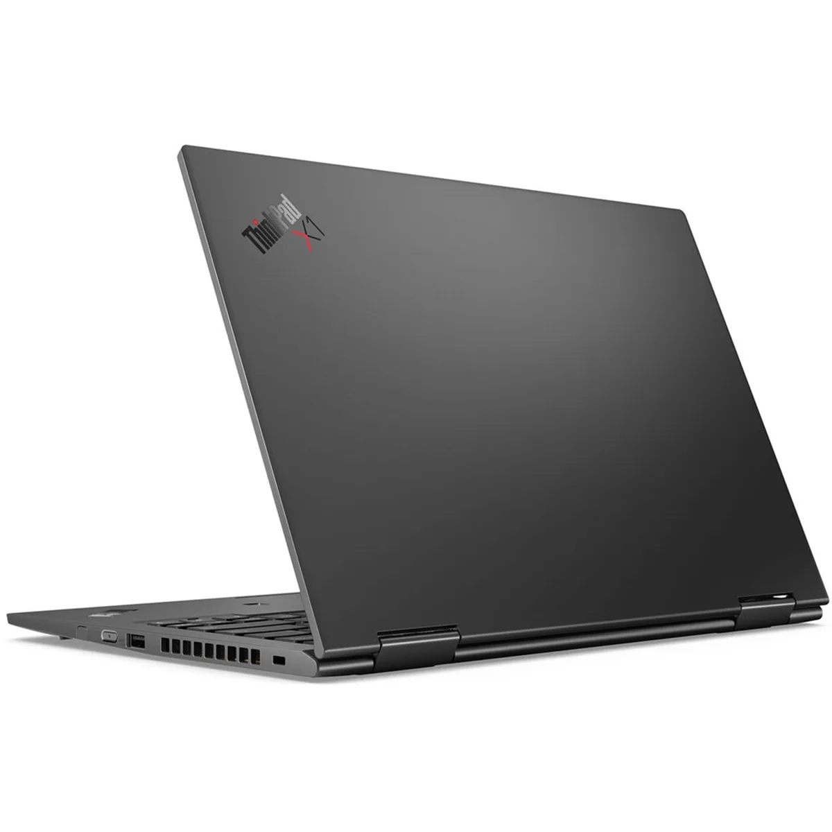 Iron grey 14 inch touchscreen convertible laptop closed view
