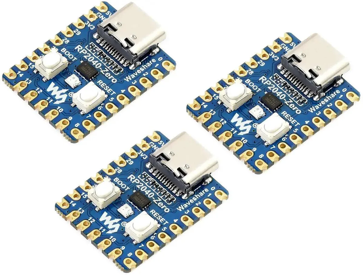 SMUGDESK SMUGDESK RP2040-Zero Mini Development Boards 3 Pack — ภาพสินค้า