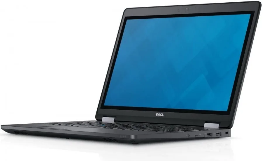 Silver Dell Latitude E5570 15.6 inch laptop closed view