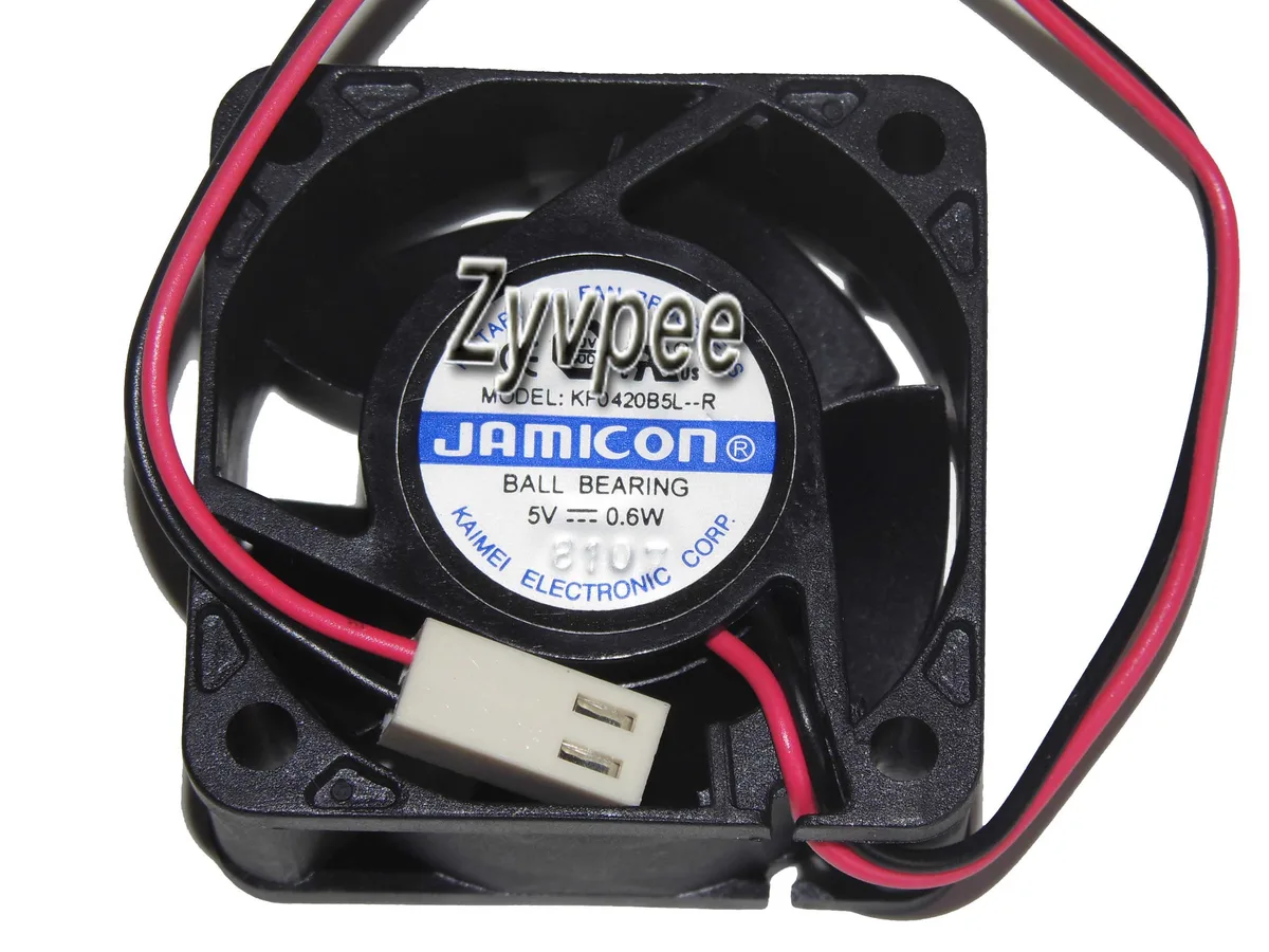 SunnyStar Co., Ltd SunnyStar Co., Ltd KF0420B5L--R 40*20mm 5V .6W 2Pin case fan — 商品写真