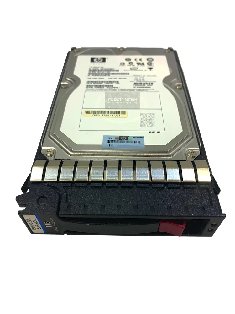 HP HP 461134-003 1Tb 7200Rpm 3.5Inch Dual Port Hot Swap Midline Sas internal hard drive — 商品写真
