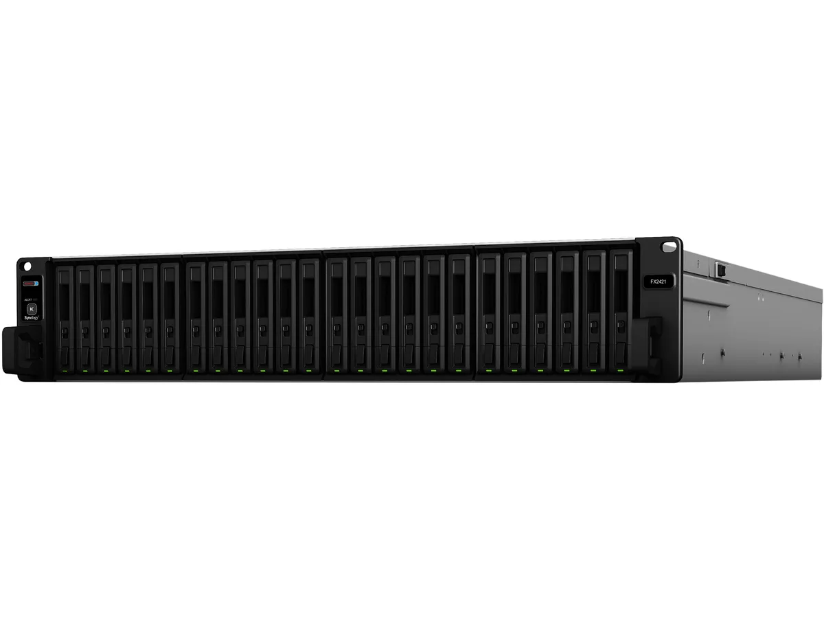Synology Inc. Synology FX2421 24-bay 2.5" SAS/SATA rackmount NAS — photo du produit