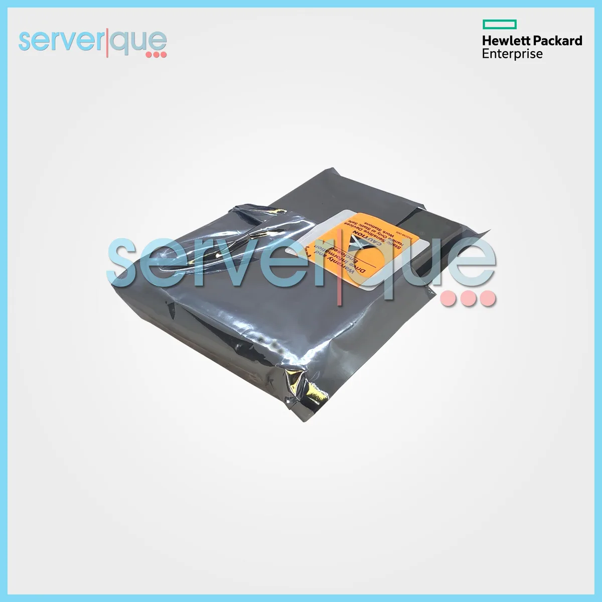 HPE 6TB 3.5 inch SATA hard drive in silver metal casing