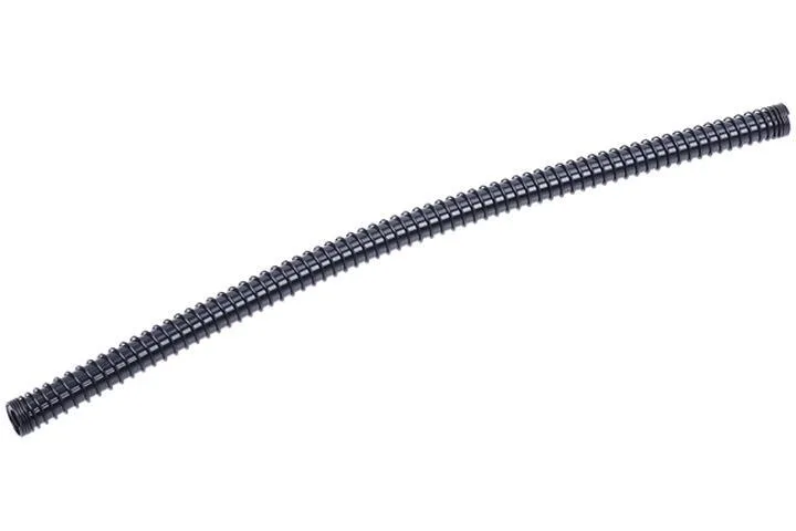 Matte black anti-kinking spring for 11mm tubing, 320mm long