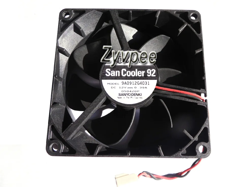 Zyvpee Zyvpee 9A0912G4031 90mm 12V 0.39A 2-pin case fan — 제품 사진