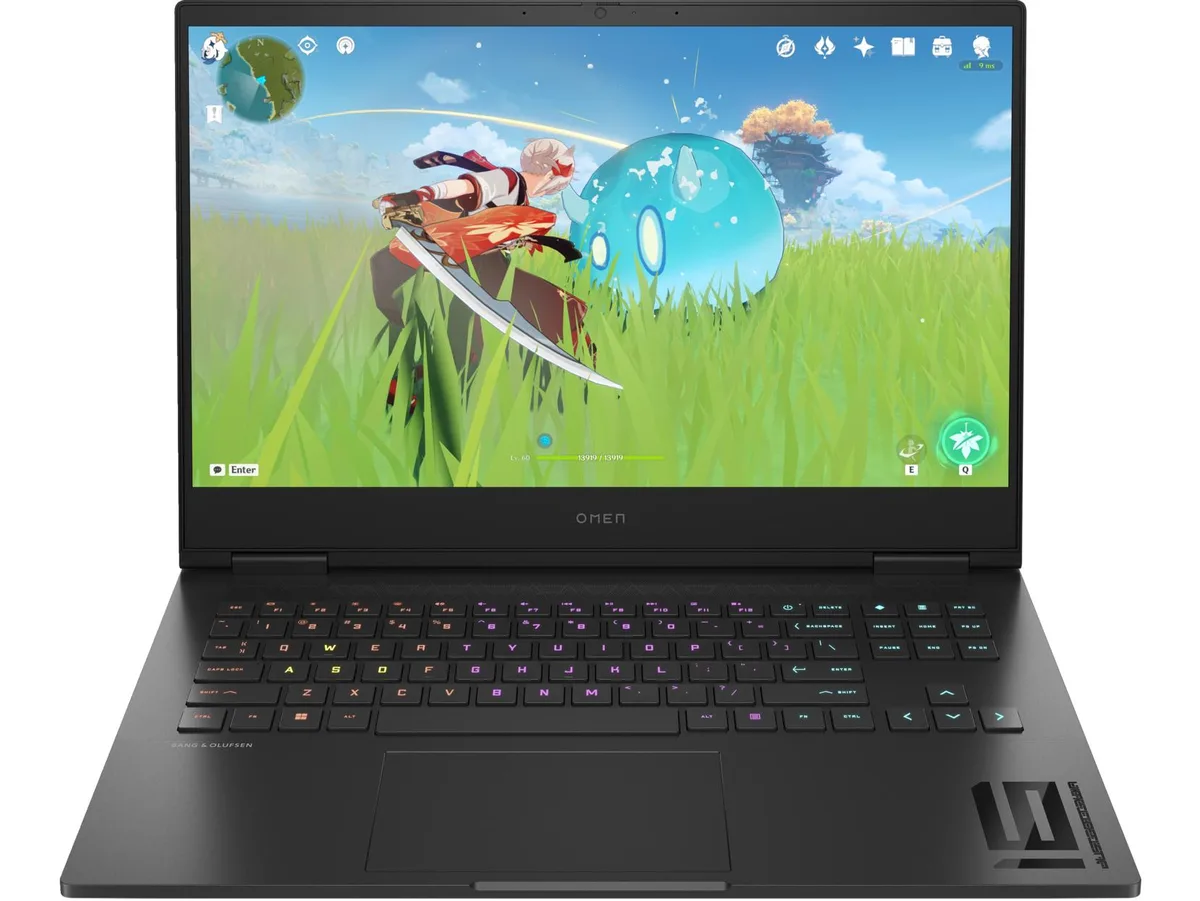HP HP OMEN 16-xf0087nr Gaming Laptop Ryzen 7 7840HS RTX 4060 16GB 1TB 16.1" FHD 165Hz Shadow black — product photo