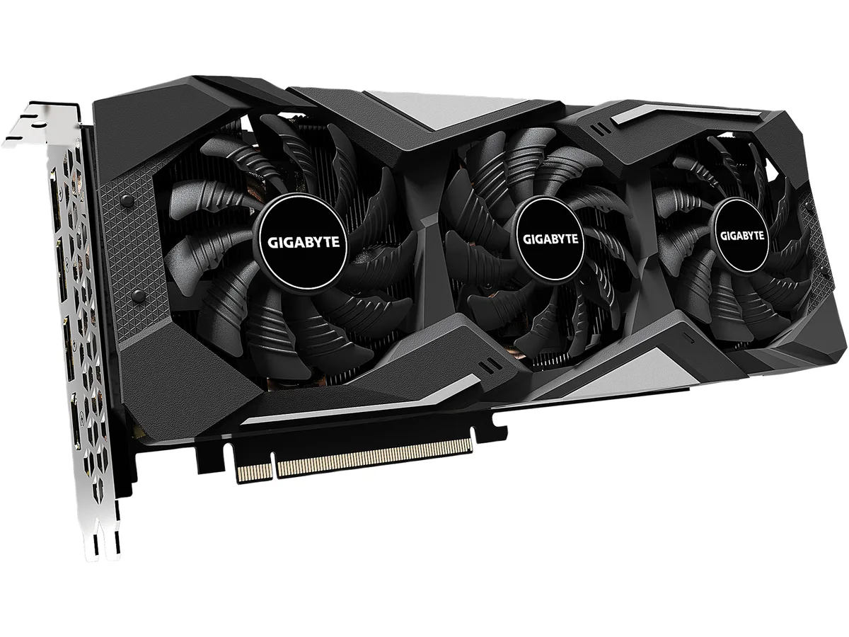 GIGABYTE Radeon RX 5700 GAMING OC triple-fan graphics card with metal backplate