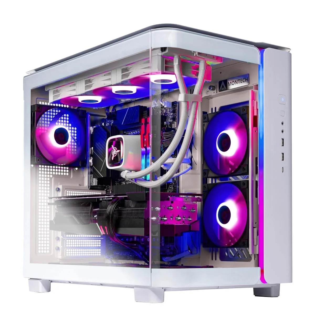 Skytech Skytech King 95 Gaming PC Ryzen 7 9800X3D RTX 5080 32GB DDR5 2TB NVMe — product photo