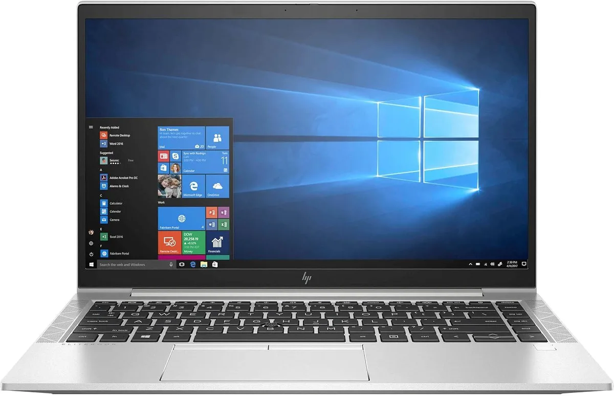 HP HP EliteBook 845 G7 28X34UC 14" Ryzen 7 PRO 4750U 8GB DDR4 256GB NVMe Silver — photo du produit