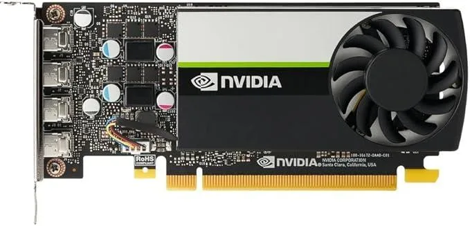 NVIDIA T1000 4GB GDDR6 low-profile graphics card