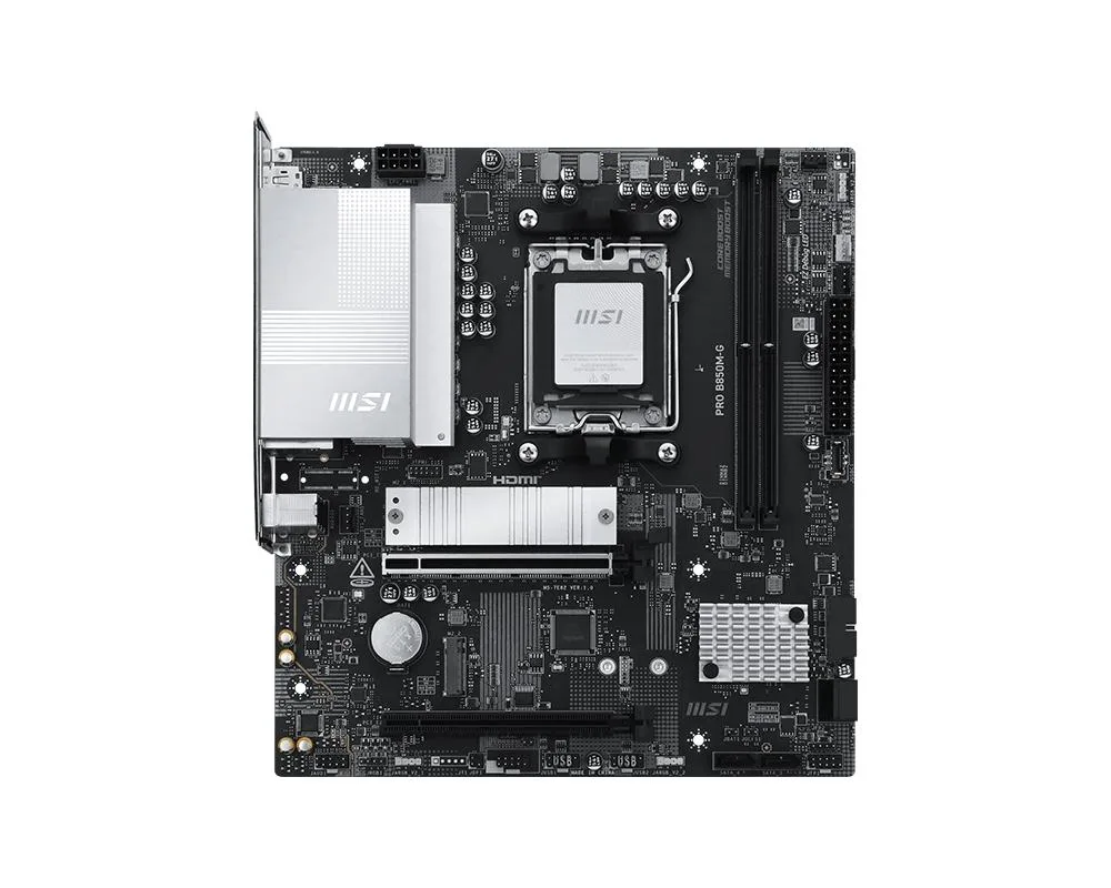 MSI MSI PRO B850M-G AMD motherboard — product photo