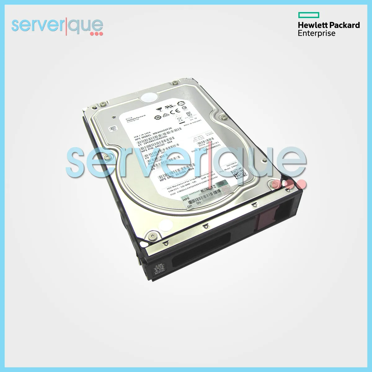 HPE HPE 861683-B21 4TB 7200 RPM 3.5" SATA internal hard drive — fotografia produktu