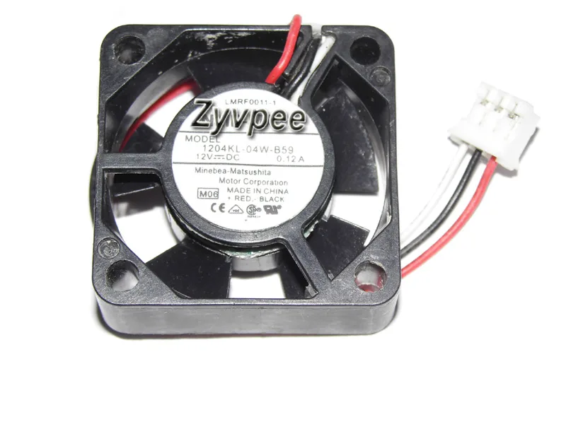 Zyvpee Zyvpee 1204KL-04W-B59 30x10mm 12V 3-pin case fan — 제품 사진