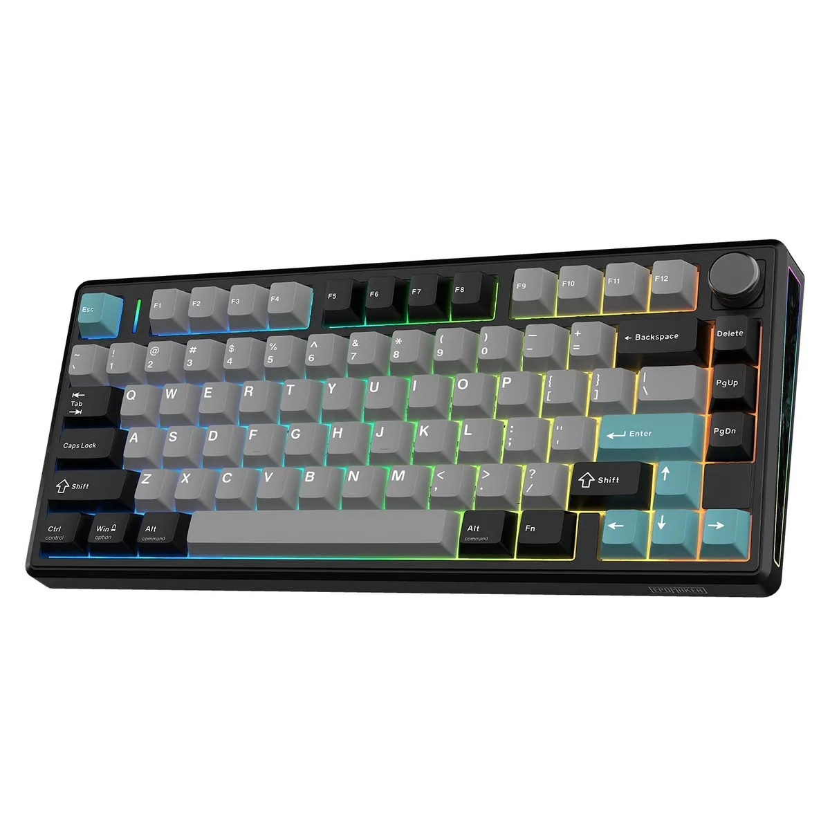 EPOMAKER TH80 V2 Wireless Mechanical Gaming Keyboard 8000mAh Metal Knob — termékfotó