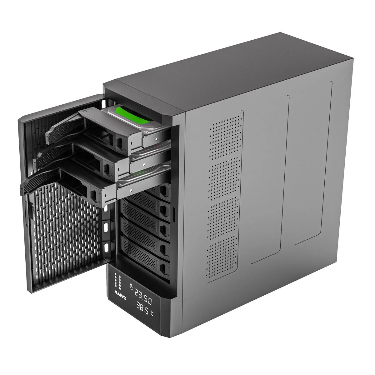 MAIWO MAIWO K8AB 8-Bay SATA Drive Enclosure USB 3.2 Gen2 10Gbps — produktbild