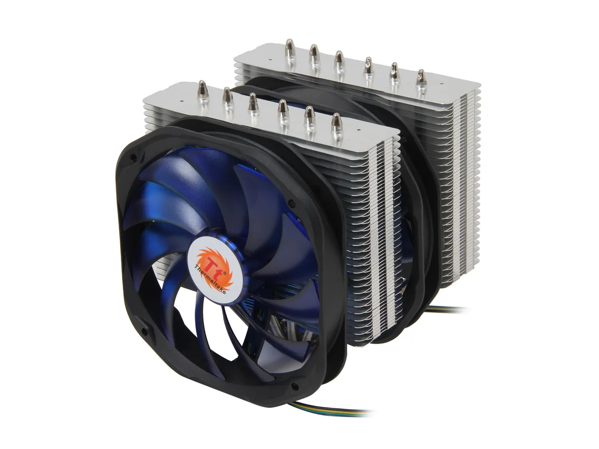 Thermaltake Thermaltake CLP0587 140mm CPU cooler dual tower 6 heatpipes 1200-1800 RPM 106.2 CFM — zdjęcie produktu