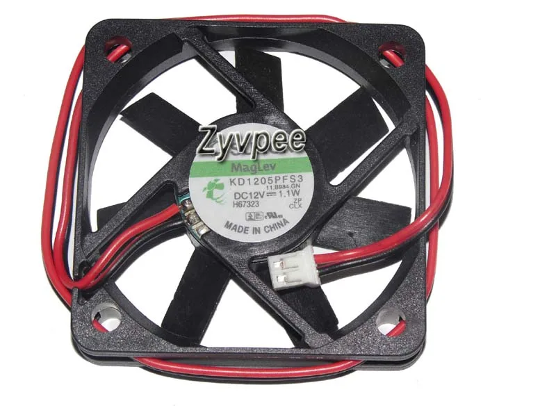 Zyvpee Zyvpee KD1205PFS3 50x10mm 12V 1.1W 2-pin case fan — ภาพสินค้า