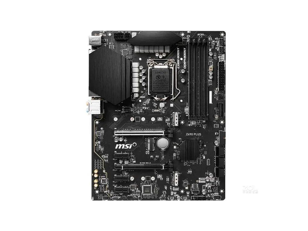 MSI MSI Z490 PLUS 128GB Intel motherboard LGA 1200 ATX — fotografie produktu