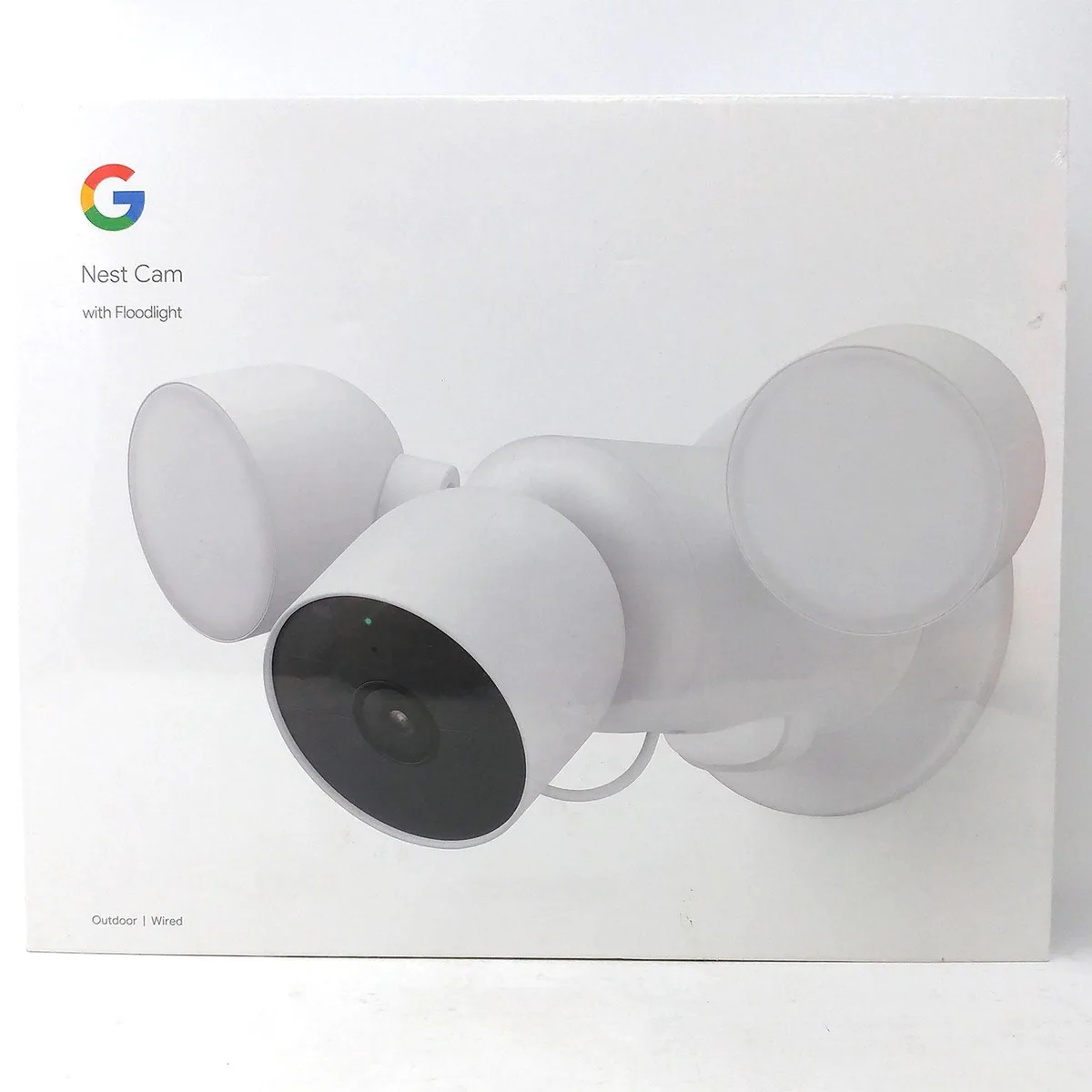 Google Google Nest Cam with Floodlight GA02411-US Snow — product photo