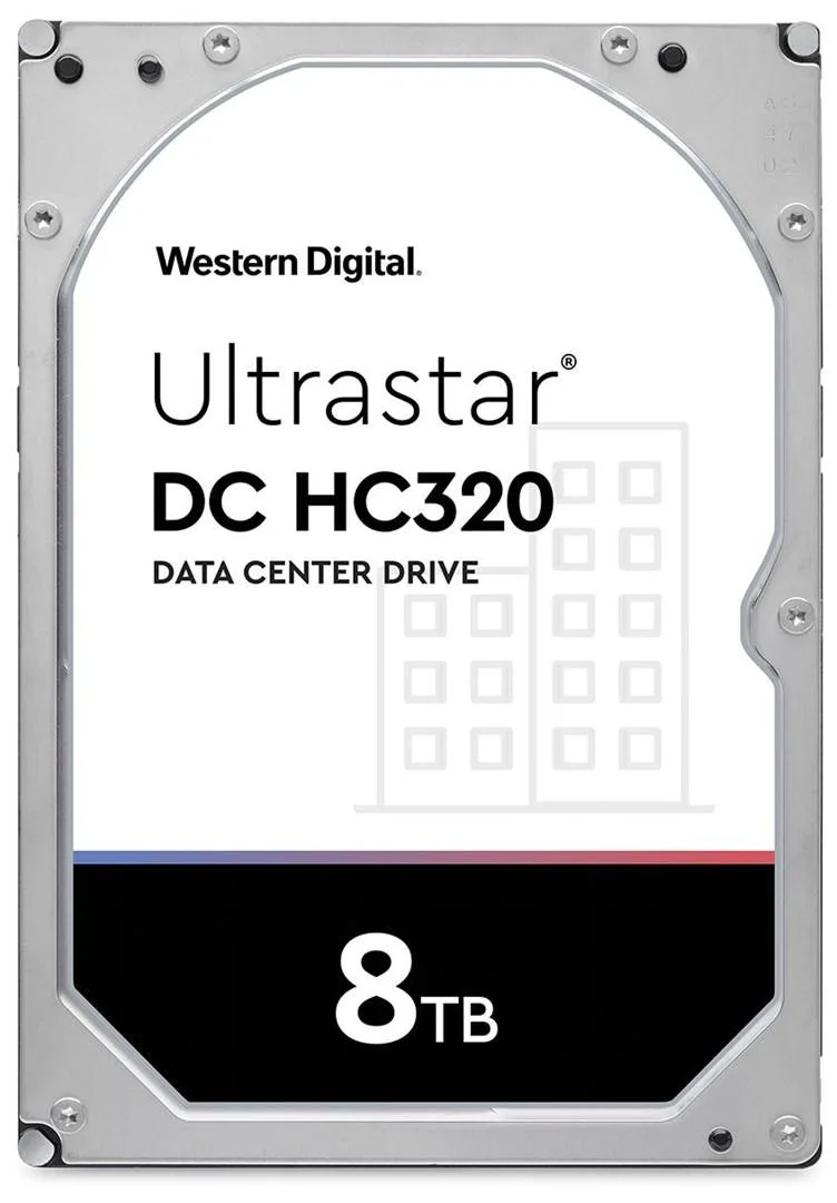 Western Digital Western Digital Ultrastar DC HC320 3.5" 8000 GB SAS internal hard drive — φωτογραφία προϊόντος