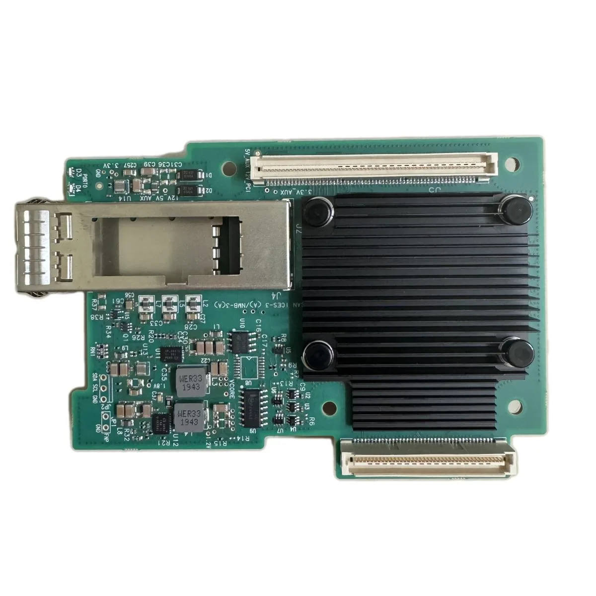 NVIDIA NVIDIA ConnectX-5 Ex MCX546A-EDAN network card 100GbE dual QSFP28 PCIe 4.0 OCP 2.0 — foto produk