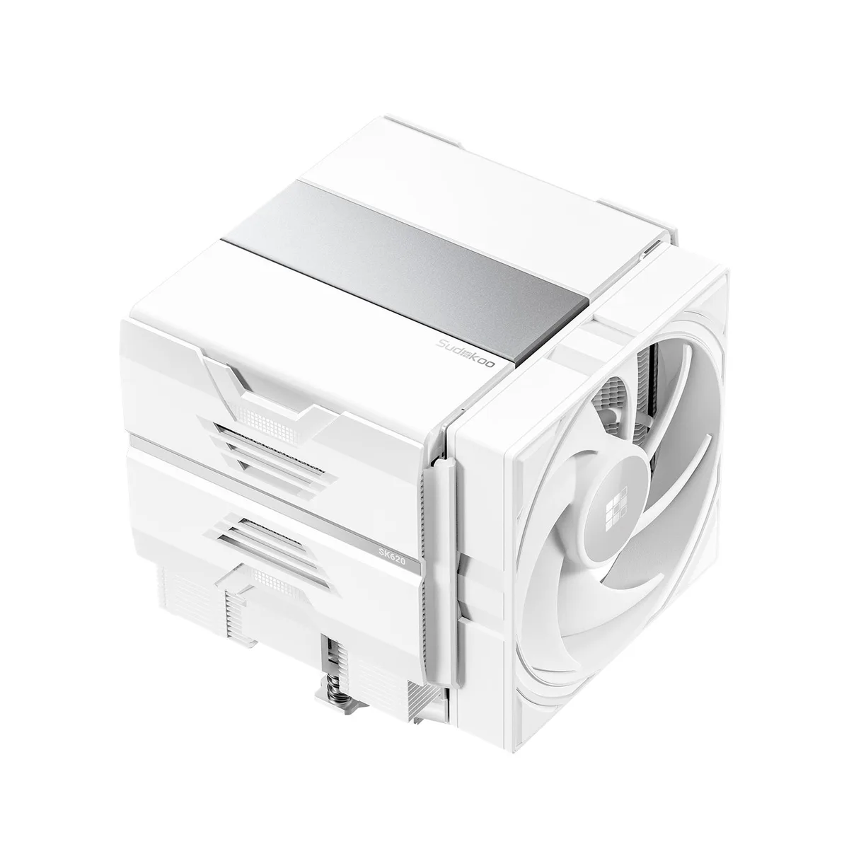 Sudokoo Sudokoo SK620 WH CPU Cooler White AM5 6 Heatpipes Dual Tower 120mm Fans — product photo