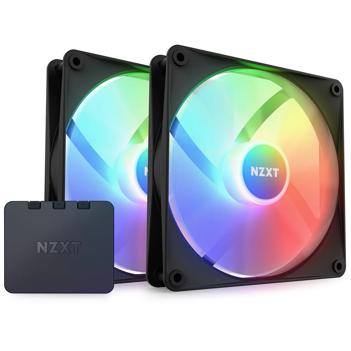 NZXT NZXT RF-C14DF-B1 F140 RGB Core 140mm case fan twin pack — foto del producto