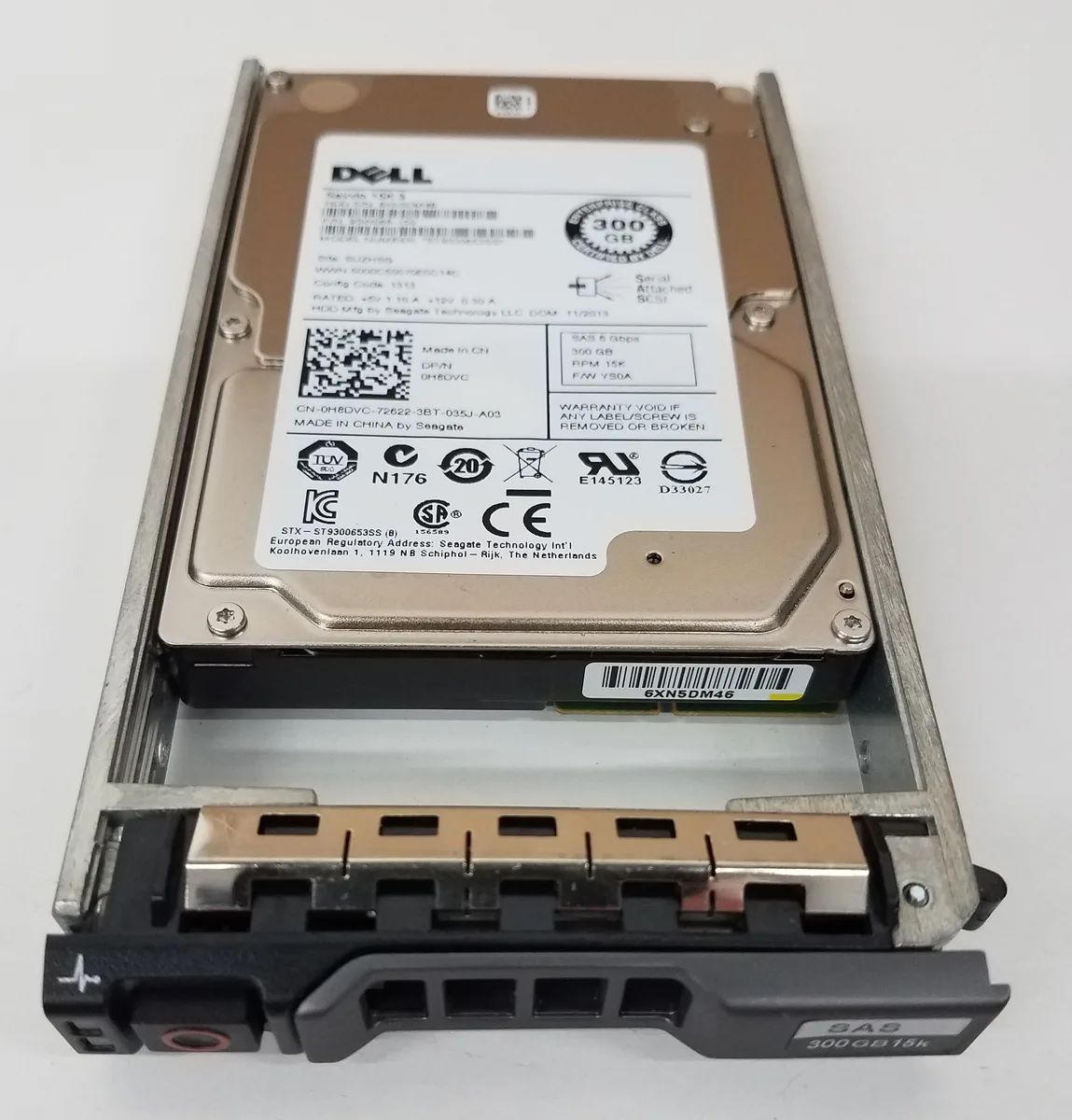 DELL DELL H8DVC 300GB 15000 RPM SAS 2.5" laptop hard drive — foto produk