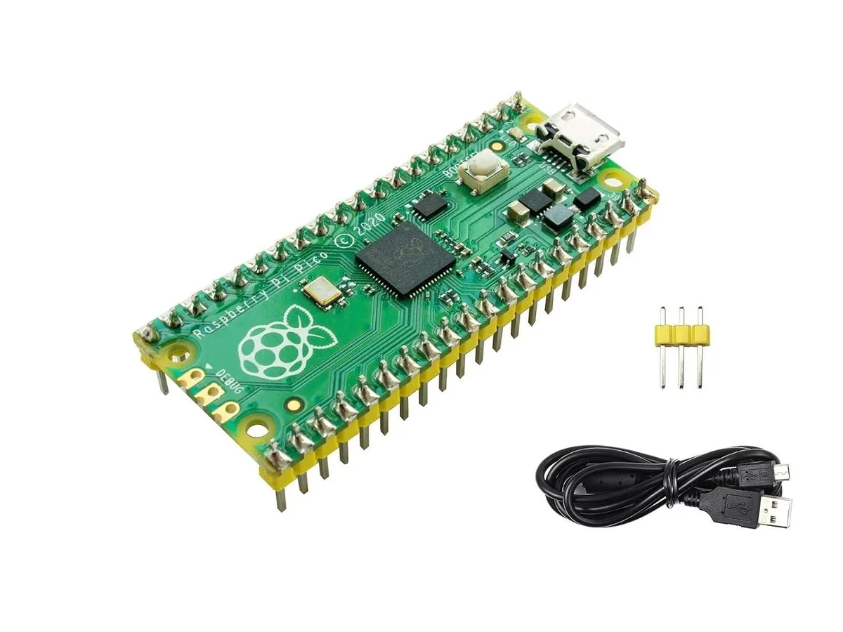 LORDWORLD LORDWORLD Raspberry Pi Pico RP2040 Development Board Pre-soldered Header — 商品写真