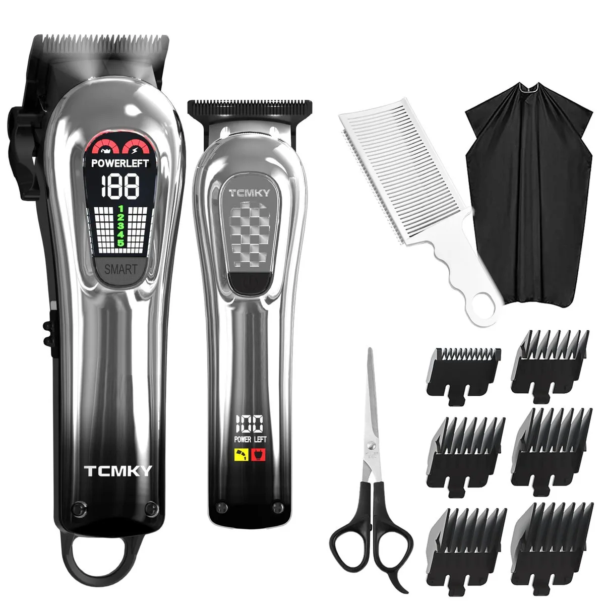 TCMKY TX768 hair clipper set with trimmer 7000 RPM 180 min — product photo