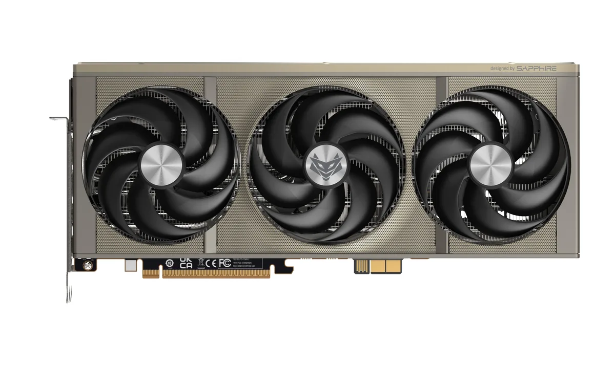 Sapphire Tech Sapphire Tech NITRO+ RX 9070 XT 16GB PhantomLink graphics card — Produktfoto